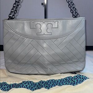 Tory Burch Alexa Quilted leather tote